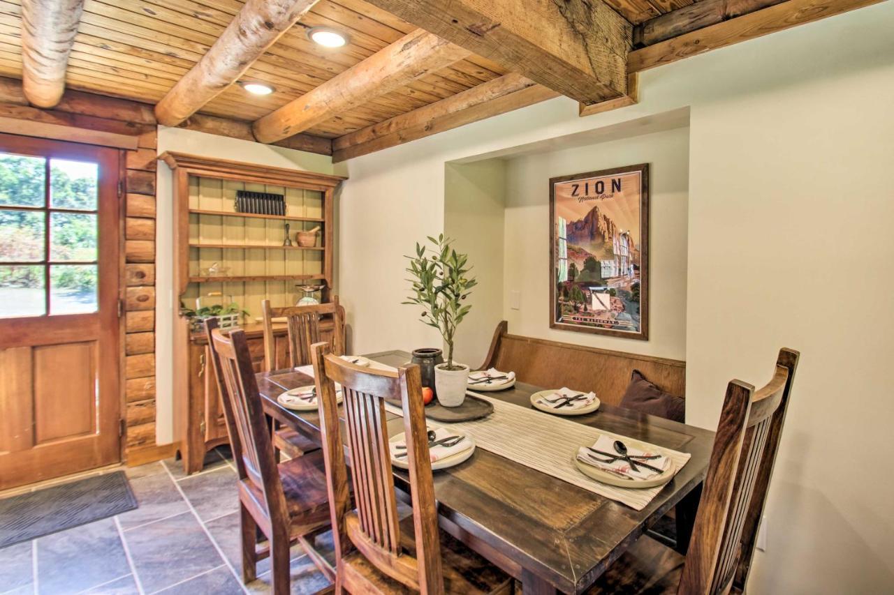 Cozy Log Cabin Getaway With Fire Pit And 3 Acres! Ruckersville Esterno foto