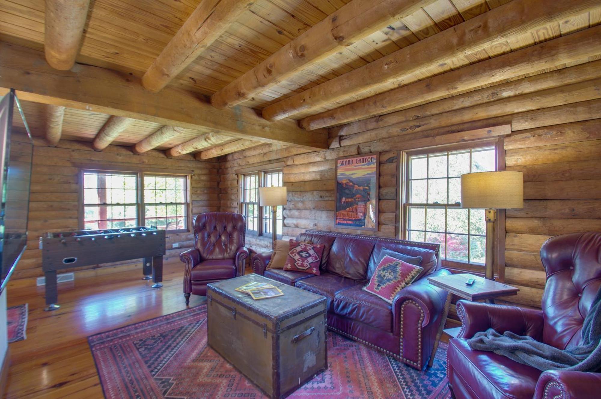 Cozy Log Cabin Getaway With Fire Pit And 3 Acres! Ruckersville Esterno foto