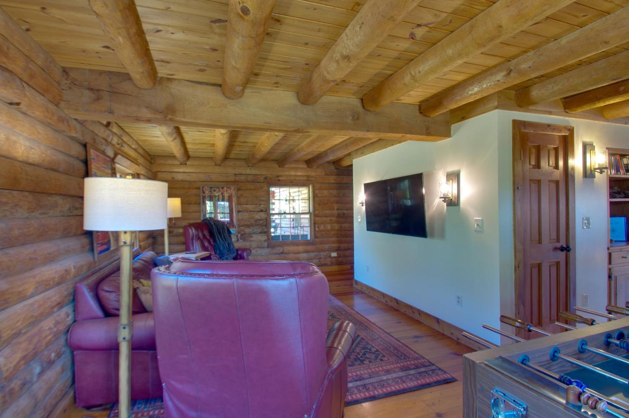 Cozy Log Cabin Getaway With Fire Pit And 3 Acres! Ruckersville Esterno foto